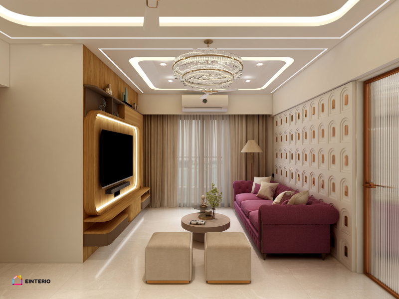 Mr. Ajay's Luxurious 3BHK Design in Dombivli – A Blend of Modern Elegance and Comfort